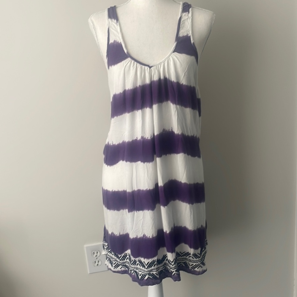 ROXY Tie Dyed Summer Beach Cover-up, Size small - Picture 1 of 5